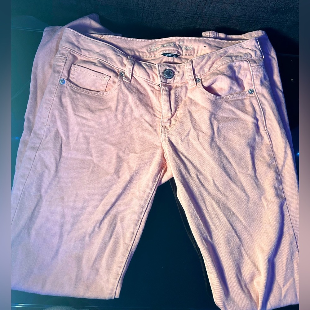 They are size 4 American eagle jeans never been worn